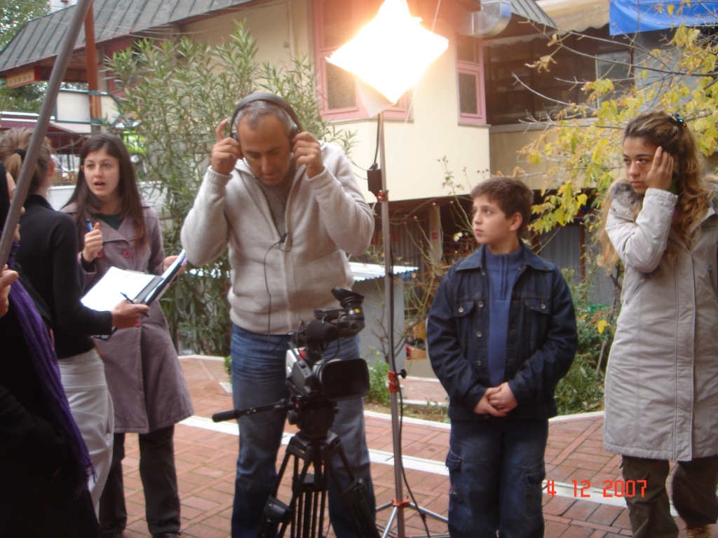 Yalçın Kumeli on set, 2007