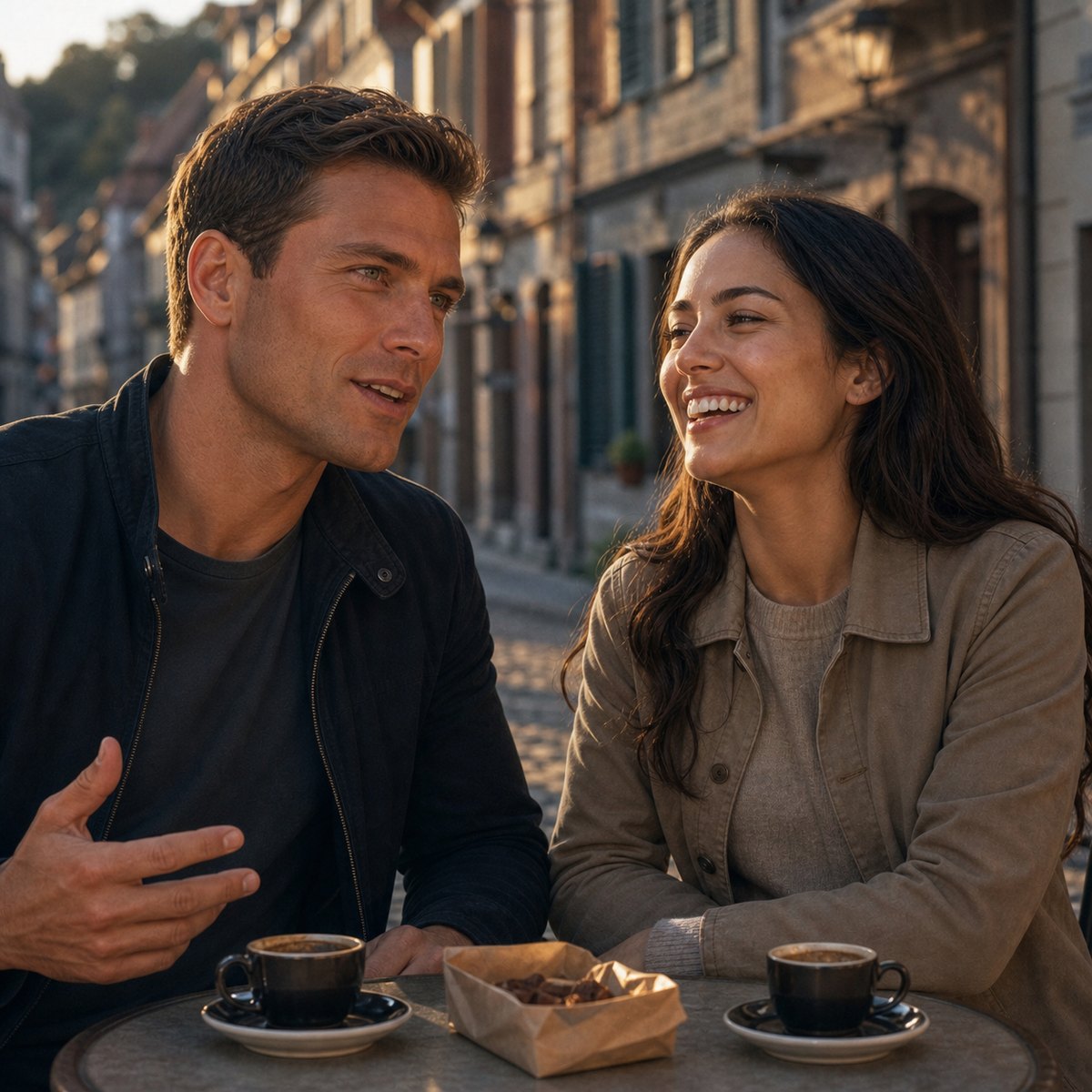 Onur and Madison in Heidelberg