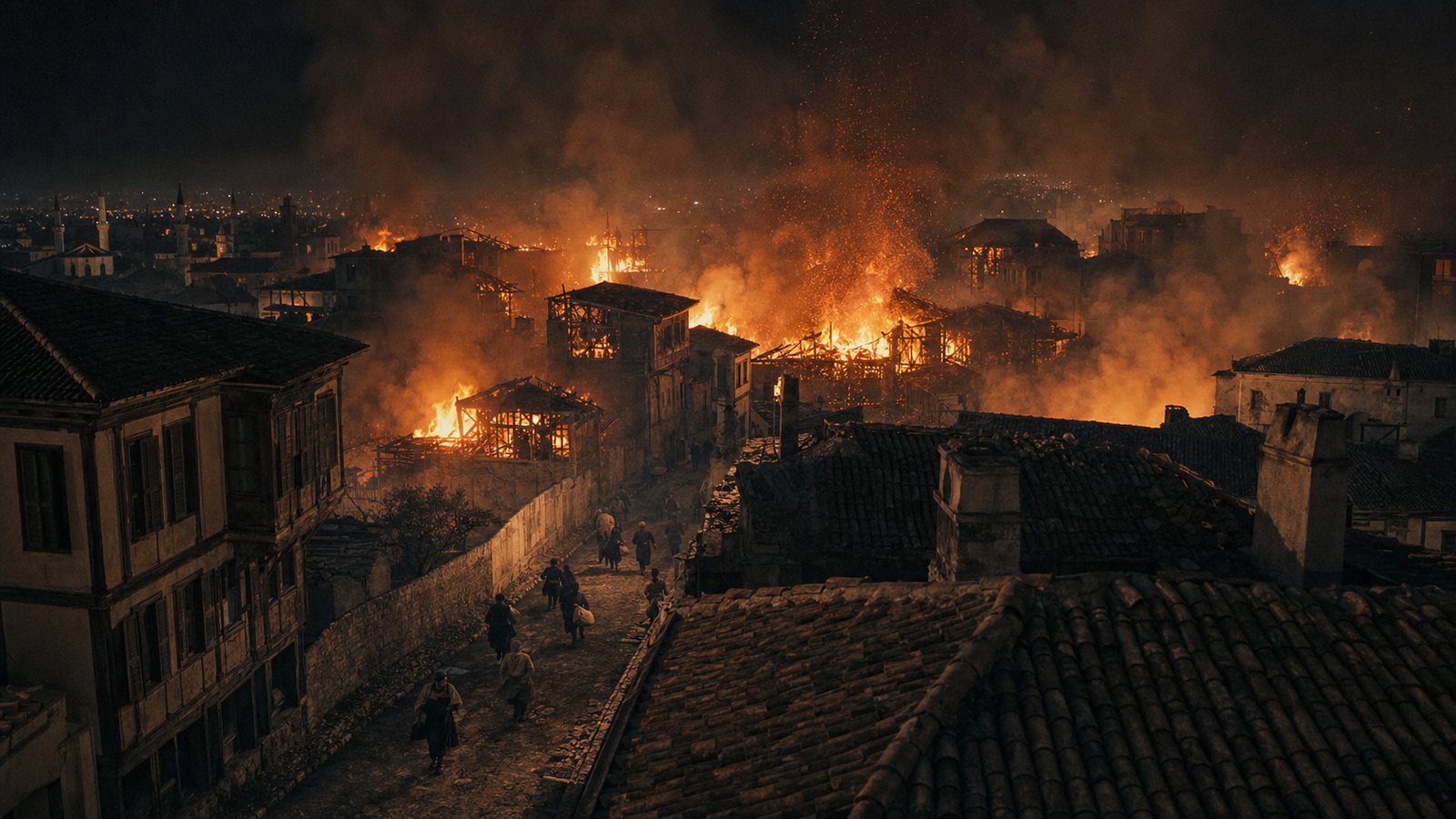 The Great Fire of Salonica, 1917